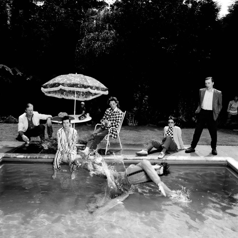 Bob Geldof and Boomtown Rats Poolside