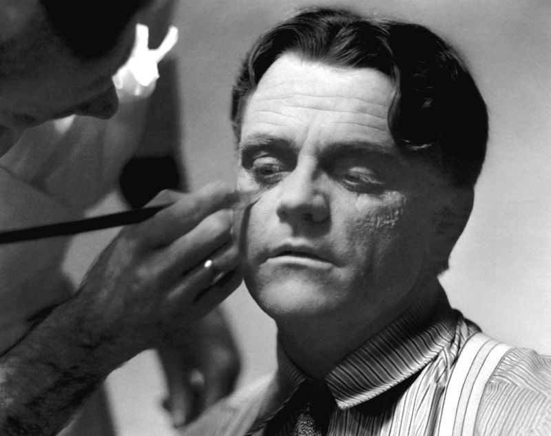 James Cagney & Makeup Artist Perc Westmore
