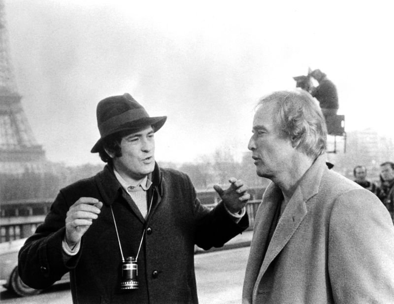 Marlon Brando On Location In Paris