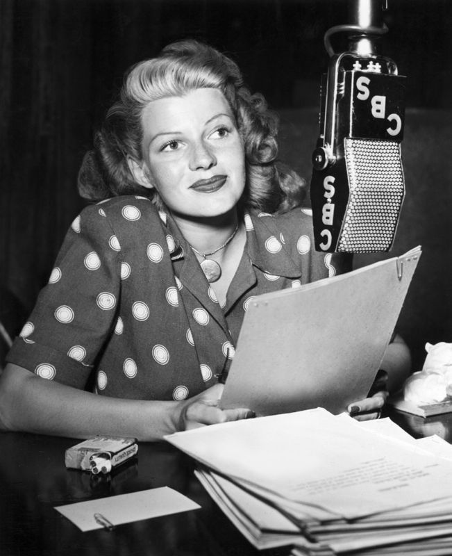 Rita Hayworth At Lux Radio Theatre