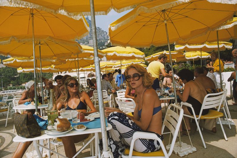 Cafe In Monte Carlo