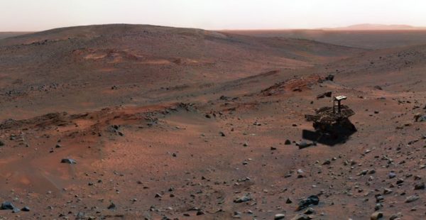 Spirit Rover on Mars