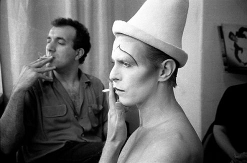David Bowie Smoking