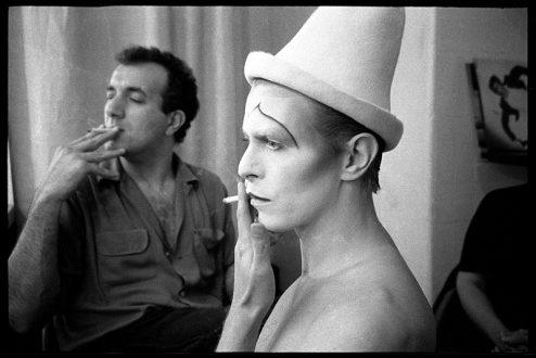 David Bowie Smoking