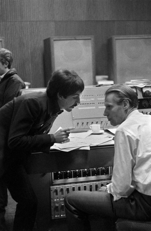Paul McCartney And George Martin