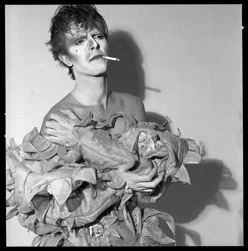 David Bowie Scary Monsters Smoking