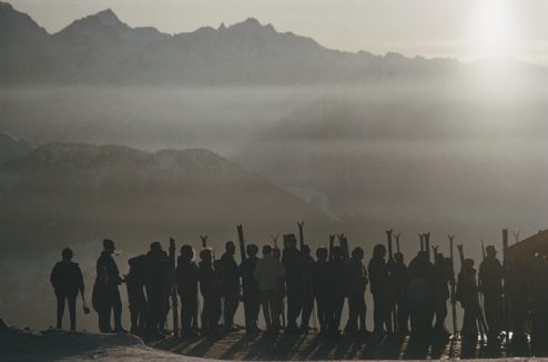 Skiing In Verbier