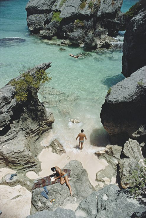 Holidaymakers in Bermuda