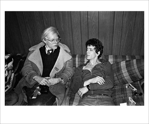 Lou Reed And Andy Warhol