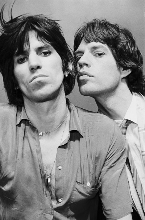 Keith Richards and Mick Jagger